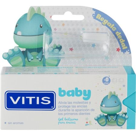 Vitis Baby Gel Bálsamo Para Encías + Dedal Pack regalo infantil para el cuidado bucal
