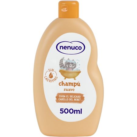 Nenuco Champú Suave Champú suave cuida el delicado cabello del bebé 500 ml