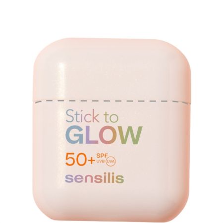 Sensilis Stick To Glow Spf 50+ Stick solar iluminador garantiza una reducción de la hiperpigmentación con una acción antioxidante 10 gr