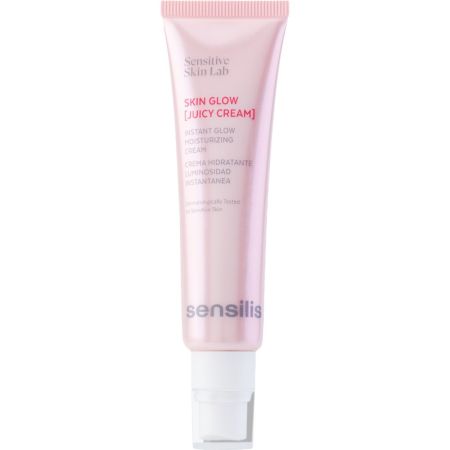 Sensilis Skin Glow [Juicy Cream] Crema Hidratante Crema facial de rápida absorción ilumina la piel hidratando en profundidad de forma inmediata 50 ml