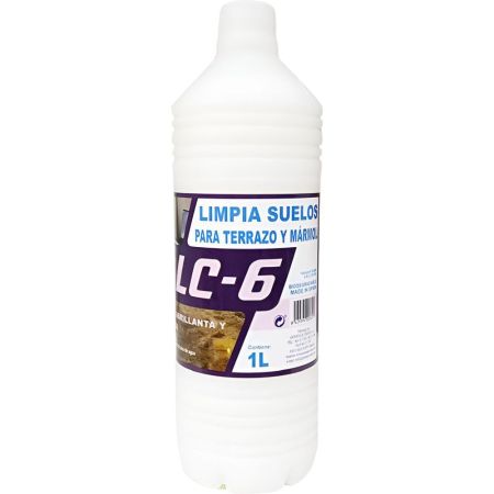 Lc-6 Limpia Suelos Para Terrazo Y Mármol Fregasuelos para terrazo y mármol limpia abrillanta y perfuma 1000 ml