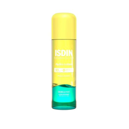 Isdin Hydro Lotion Protect & Detox Fotoprotector Spf 50 Protector solar corporal bifásico detoxifica y revitaliza 200 ml