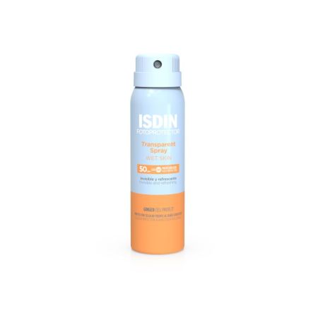 Isdin Transparent Spray Fotoprotector Spf 50 Spray solar hidratante acabado invisible y secado rápido