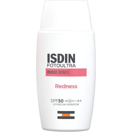 Isdin Fotoultra Redness Spf 50 Protector solar facial corrige y ayuda a prevenir rojeces 50 ml
