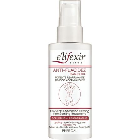 Elifexir Anti-Flacidez Bakuchiol Aceite Reafirmante Aceite corporal avanzado regenera reafirma y eculpe con potentes propiedades nutritivas y antioxidantes 100 ml