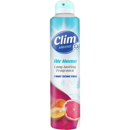 Clim Ambience Ambientador Air Home Fruit Seduction Ambientador para hogar neutralizador de olores aroma de esencias frutales 300 ml
