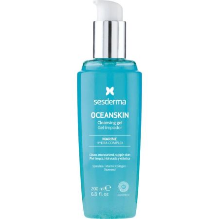 Sesderma Oceanskin Gel Limpiador Gel limpiador nutritivo limpieza desmaquillado y cuidado de la piel 200 ml