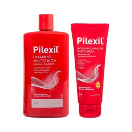 Pilexil Pack Anticaída Tratamiento anticaída actúa frente a todos los factores que intervienen en la caída del cabello 500 ml