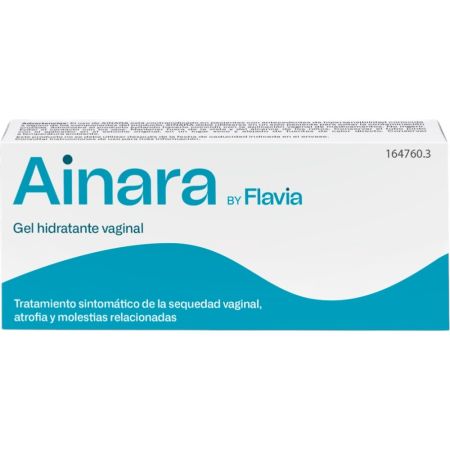Ainara Gel Hidratante Vaginal Gel de higiene íntima alivia los síntomas de sequedad vaginal atrofia y molestias relacionadas 30 gr