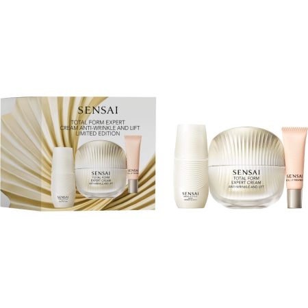Sensai Total Form Expert Cream Estuche Edición Limitada Crema antienvejecimiento actúa sobre las tres capas de la dermis mejorando densidad firmeza y volumen 50 ml