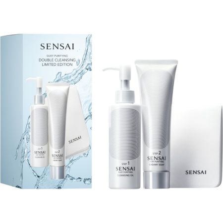 Sensai Silky Purifying Double Cleansing Estuche Edición Limitada Aceite limpiador purificante para disolver las impurezas y el maquillaje 150 ml