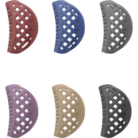 Bariloche Pinza Pelo Pinza para el cabello con diseño trenzado elegante y práctico ideal hacer recojidos de forma cómoda y segura 1 ud