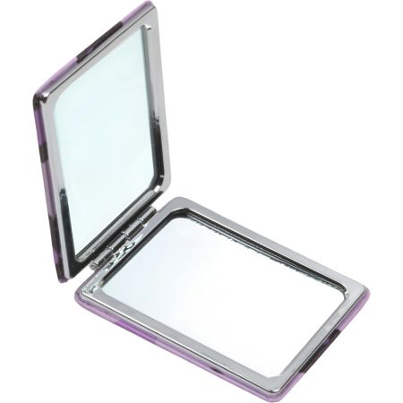 Bariloche Espejo De Bolsillo Espejo de bolsillo de diseño compacto y elegante con doble espejo ideal para uso diario y viajes 1 ud