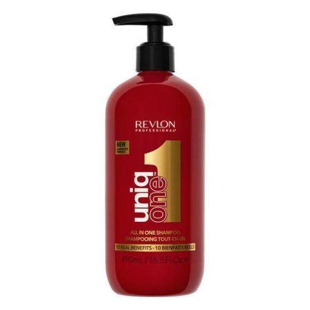 Revlon Professional Uniq One All In One Shampoo Champú ofrece suavidad y control del encrespamiento con resultados profesionales 490 ml