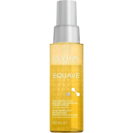 Revlon Professional Equave Sun Protection Instant Detangling Conditioner Protector solar capilar desenredante revitaliza e hidrada controlando el frizz pàra cabello sedoso y suave 100 ml