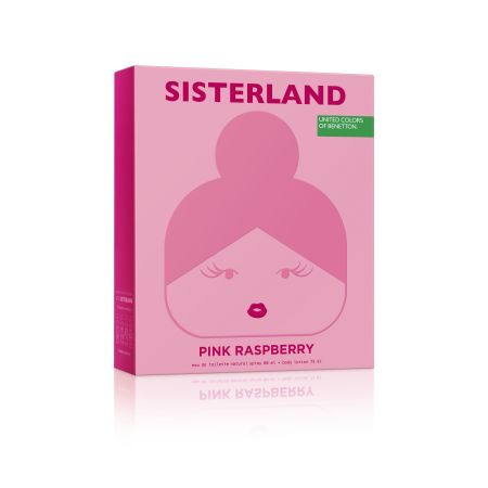 Benetton Sisterland Pink Raspberry Estuche Eau de toilette para mujer 80 ml