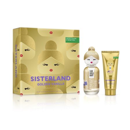 Benetton Sisterland Golden Vainilla Estuche Eau de toilette para mujer 80 ml