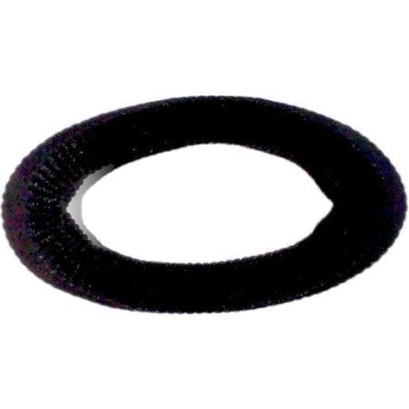 Inca Goma Ancha Negra Goma elástica para decorar y adaptar el cabello a tu estilo