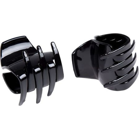 Inca Pinza Mediana Negra De Concha Francesa Pinza para decorar el cabello y adaptarlo a tu estilo 1 ud