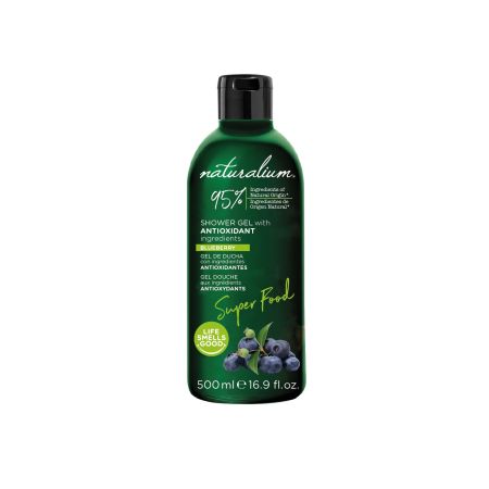 Naturalium Super Food Blueberry Gel De Ducha Gel de ducha antioxidante con extractos naturales de arándanos 500 ml