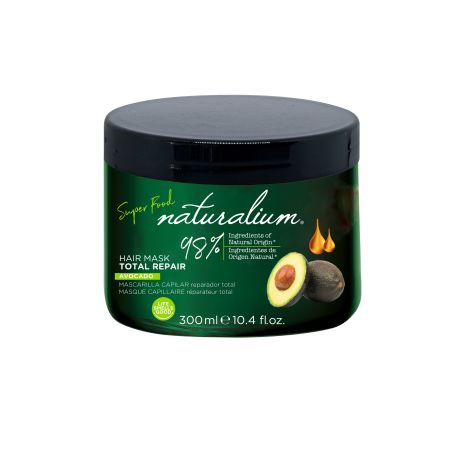 Naturalium Super Food Total Repair Avocado Mascarilla Capilar Mascarilla capilar reparadora con extracto de aguacate 300 ml