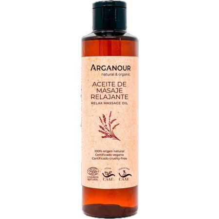 Arganour Aceite Masaje Relajante Aceite para masaje relajante 100% natural 200 ml