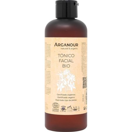 Arganour Tónico Facial Bio Tónico facial 100% natural refresca y calma tonificando y purificando la piel 250 ml