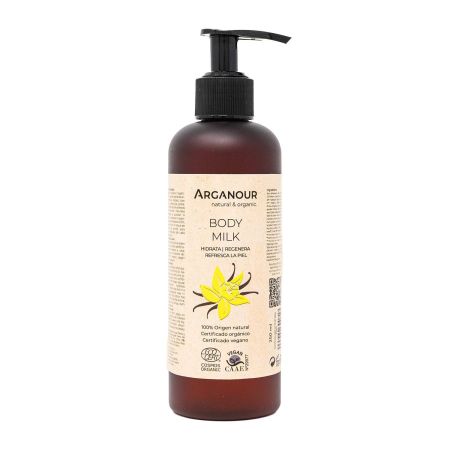 Arganour Body Milk Loción corporal hidrata y suaviza 100% natural 250 ml