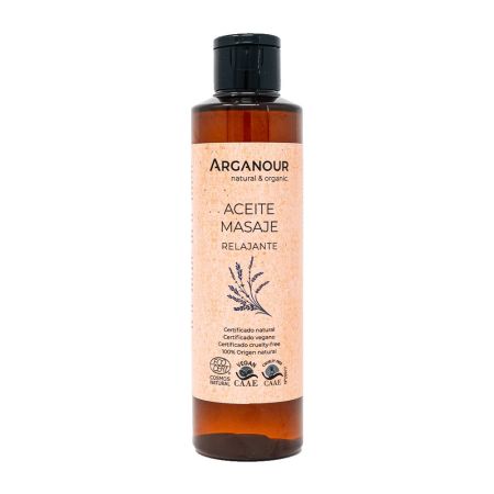 Arganour Aceite Masaje Relajante Aceite para masaje relajante 100% natural 200 ml