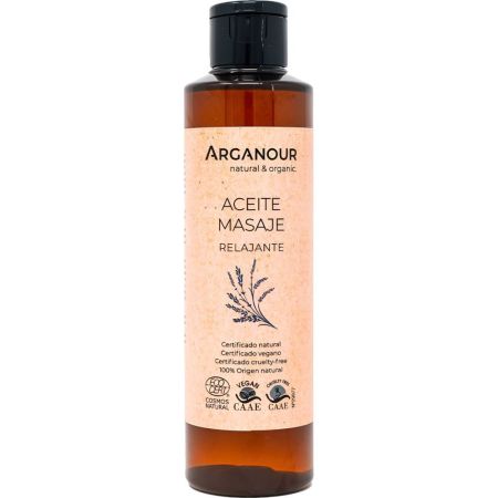 Arganour Aceite Masaje Relajante Aceite para masaje relajante 100% natural 200 ml
