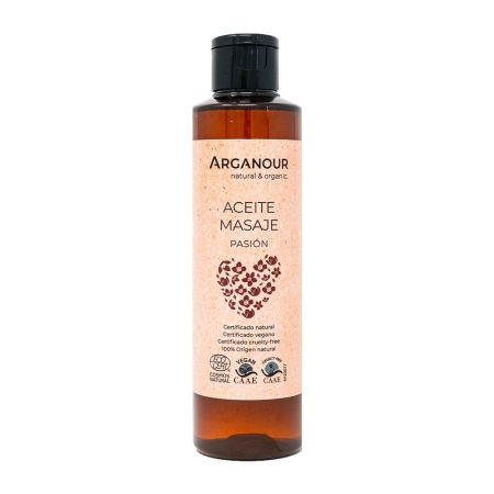 Arganour Aceite Masaje Pasión Aceite para masaje excitante 100% natural 200 ml