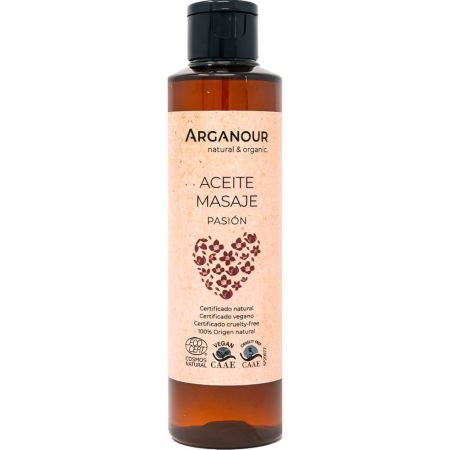 Arganour Aceite Masaje Pasión Aceite para masaje excitante 100% natural 200 ml