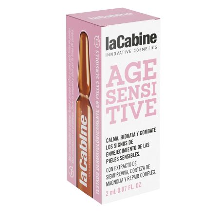 Lacabine Ampolla Age Sensitive Ampolla concentrada calma hidrata y combate signos de envejecimiento 2 ml