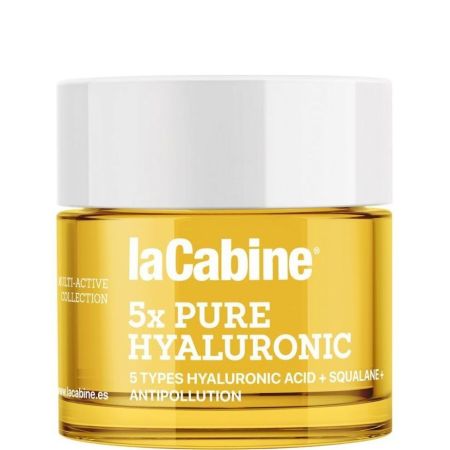 Lacabine 5x Pure Hyaluronic Facial Cream Crema de día hidrata rellena restructura repara y da volumen a la piel 50 ml