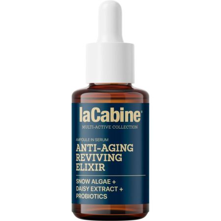 Lacabine Multi-Active Anti-Aging Reviving Elixir Ampoule In Serum Sérum antiedad suaviza arrugas profundas unifica e ilumina 30 ml