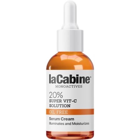 Lacabine Monoactives 20% Supervit-C Solution 2-In-1 Serum Cream Sérum y crema hidratante para una piel más iluminada y revitalizada 30 ml