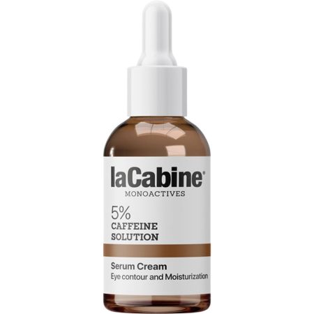 Lacabine Monoactives 5% Caffeine Solution 2-In-1 Serum Cream Contorno de ojos reduce bolsas y ojeras a la vez que hidrata para una mirada revitalizada 30 ml