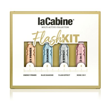 Lacabine Multi-Active Collection Flash Kit Tratamiento de rutina completa antiedad piel pefecta en tan solo 4 pasos