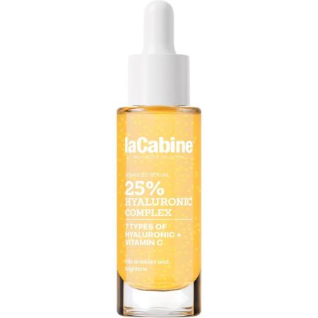 Lacabine 25% Hyaluronic Complex Advanced Serum Sérum de última generación antiedad reafirma ofreciendo luminosidad con 5 tipos de vitamina c 30 ml