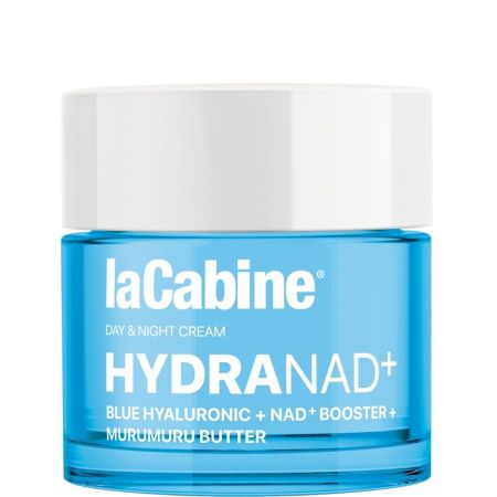 Lacabine Hydranad+ Day & Night Cream Crema facial de textura rica estimula la enegía natural de la piel hidratando durante 120 horas con hialurónico azul 50 ml