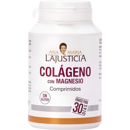 Ana Maria La Justicia Colágeno Con Magnesio Complemento Alimenticio Complemento alimenticio conserva aumenta la masa muscular y fortalece el organismo