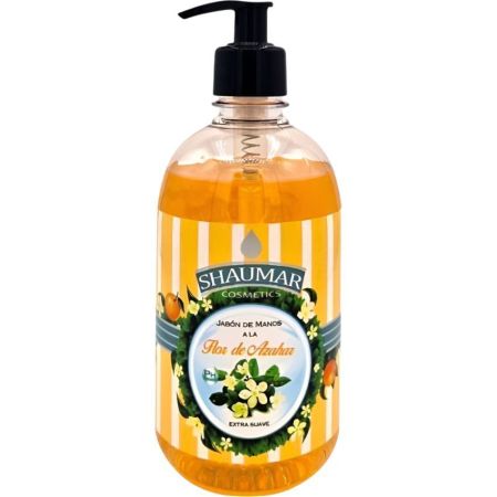 Shaumar Flor De Azahar Jabón De Manos Jabón de manos proporciona agradable sensación de frescor limpieza y confort 500 ml