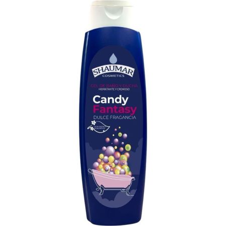 Shaumar Candy Fantasy Gel De Baño Y Ducha Gel de ducha con intenso y agradable aroma aportándo cuidado y frescor 750 ml