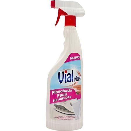 Vialplus Planchado Fácil Sin Arrugas Spray de planchado elimina arrugas ofreciendo apresto al instante y ropa perfumada 750 ml