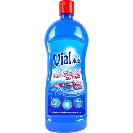 Vialplus Limpiador Oxigeno Activo Multisuperficies Limpiador sin lejía limpia y desinfecta sin frotar 1000 ml
