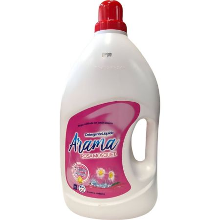 Arama Rosa Mosqueta Detergente Líquido Detergente líquido limpia con agradable aroma +42 lavados 3000 ml