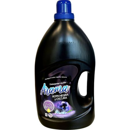 Arama Ropa Negra Y Oscura Detergente Líquido Detergente líquido protector del color negro y oscuro 40 lavados 3000 ml