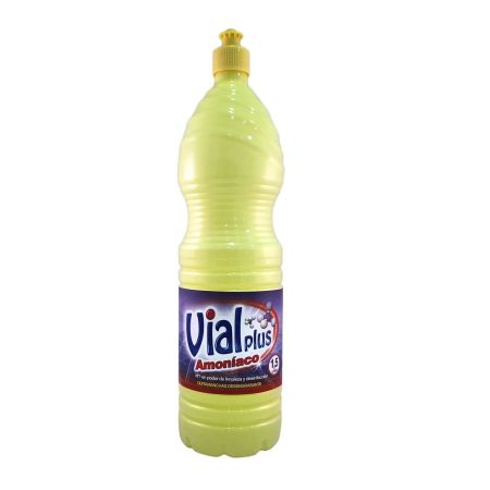 Vialplus Amoníaco Amoníaco desinfectante quitamanchas y desengrasante 1500 ml