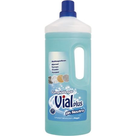 Vialplus Ph Neutro Limpiahogar Fregasuelos de hogar para las superficies más delicadas 1500 ml