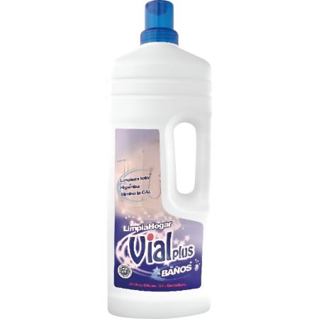 Vialplus Baños Limpiahogar Limpiador de baño higienizante elimina la cal 1500 ml